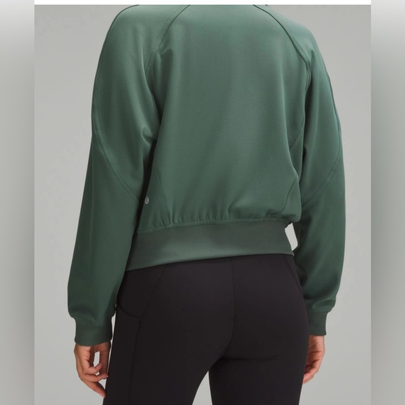 Luluemon Wunder Train Track Jacket - Dark Forest - Picture 4 of 7